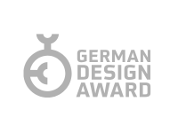 Das Logo des German Design Award, das in unserem Webdesign-Angebot zu finden ist.