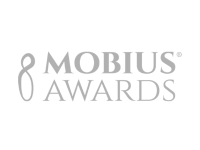 Das Logo der Mobius Awards, das in unserem Webdesign-Angebot zu sehen ist.