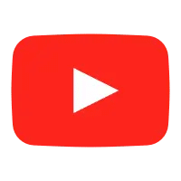 YouTube-Logo auf der Startseite.